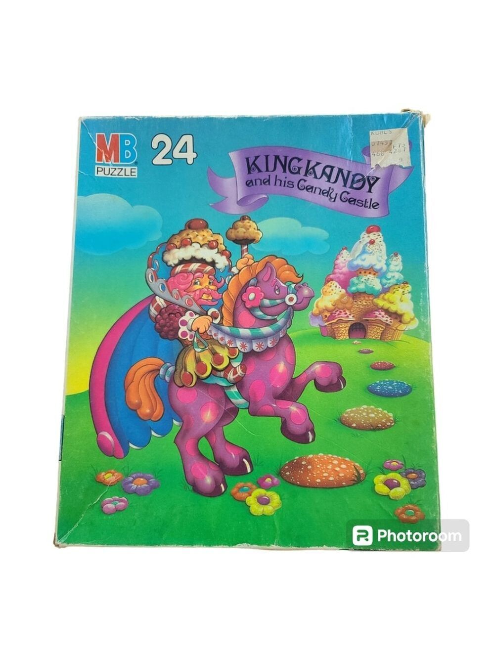 Vintage 80s King Kandy Candy Land Puzzle Complete